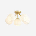 Ceiling Light Petal Globe Cluster Soft Glow Romantic Floral