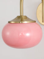Dutiful Premium Nordic Art Plug-in Glass Sconce Wall Lamp