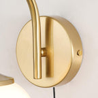 Dutiful Premium Nordic Art Plug-in Glass Sconce Wall Lamp