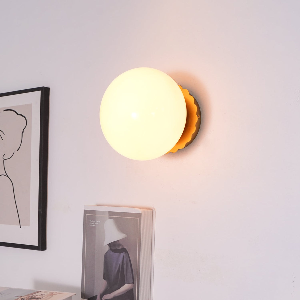 Aria Marshmallow Wall Lamp