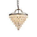 Blink Unique Inverted Pyramid Crystal Chandelier