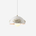 Masiero Pendant Lamp Rose-Embellished Dome
