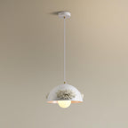 Masiero Pendant Lamp Rose-Embellished Dome