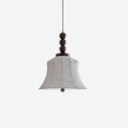 Materia Pendant Lamp Line Art Floral Wood Rustic