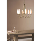 Calire Vintage Industrial Fabric Chandelier