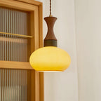 Valentina Vintage Glass Plug In Pendant Light