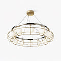 Mia Modern Glass Chandelier