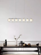 Mia Modern Glass Chandelier