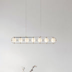 Mia Modern Glass Chandelier
