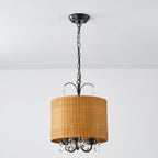 Avnoren Vintage Natural Crystal Pendant Lamp