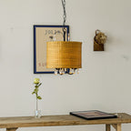 Avnoren Vintage Natural Crystal Pendant Lamp
