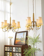 Ervaren Vintage Postmodern Luxury Fabric Chandelier