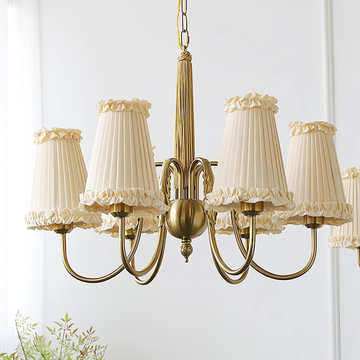Ervaren Vintage Postmodern Luxury Fabric Chandelier