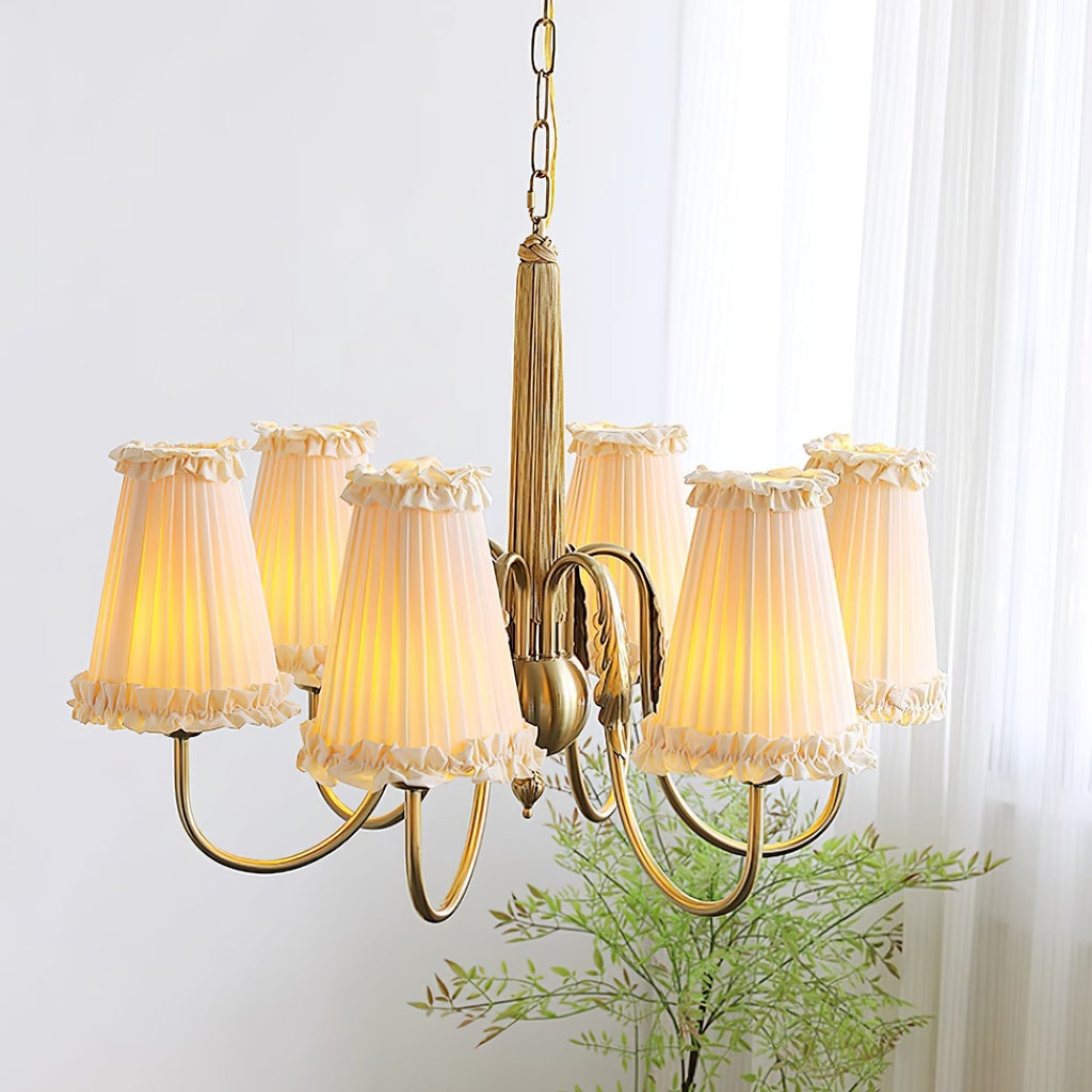 Ervaren Vintage Postmodern Luxury Fabric Chandelier