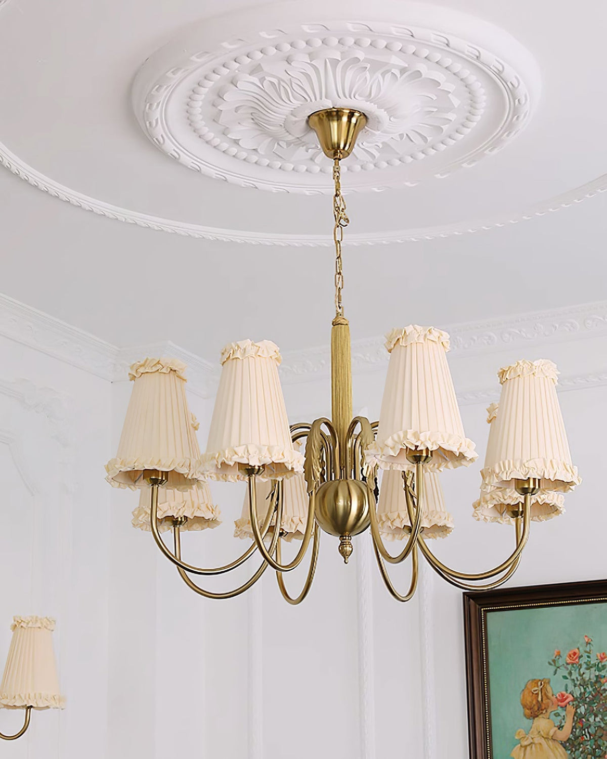 Ervaren Vintage Postmodern Luxury Fabric Chandelier