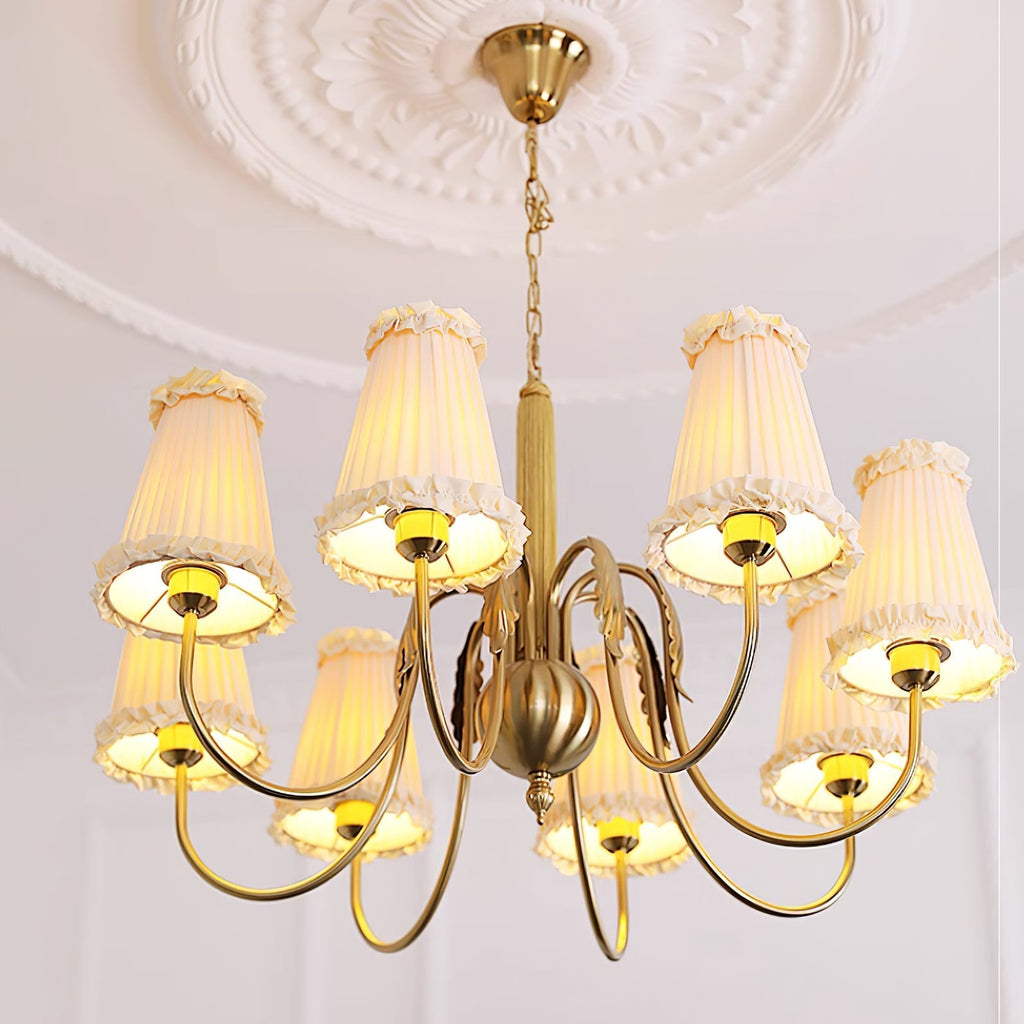 Ervaren Vintage Postmodern Luxury Fabric Chandelier