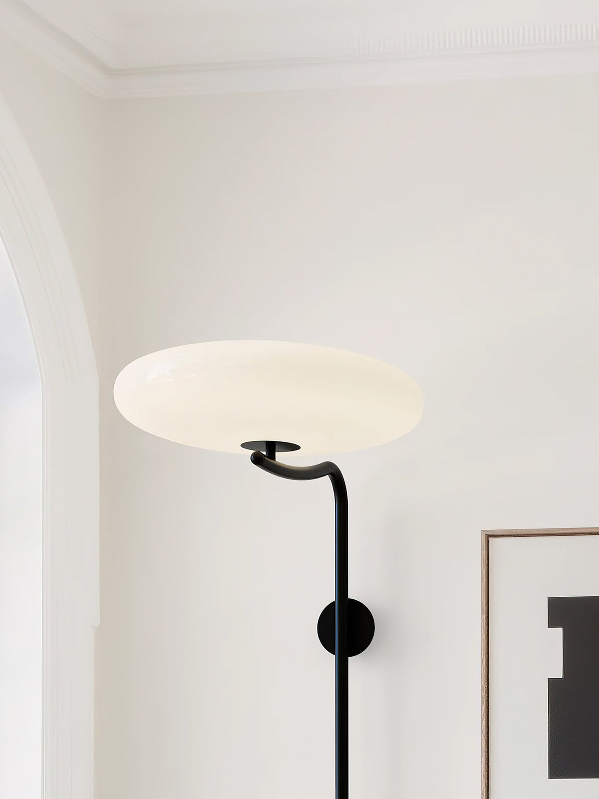 Arc Modern Metal Wall Light