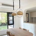 Celesticel Glass Retro Pendant Light