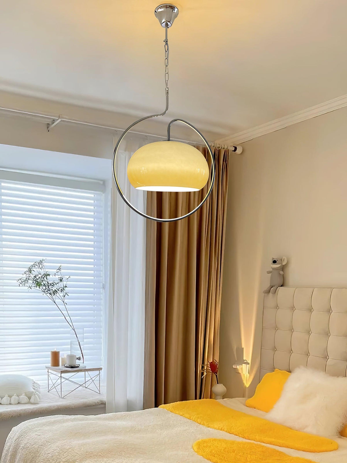 Celesticel Glass Retro Pendant Light
