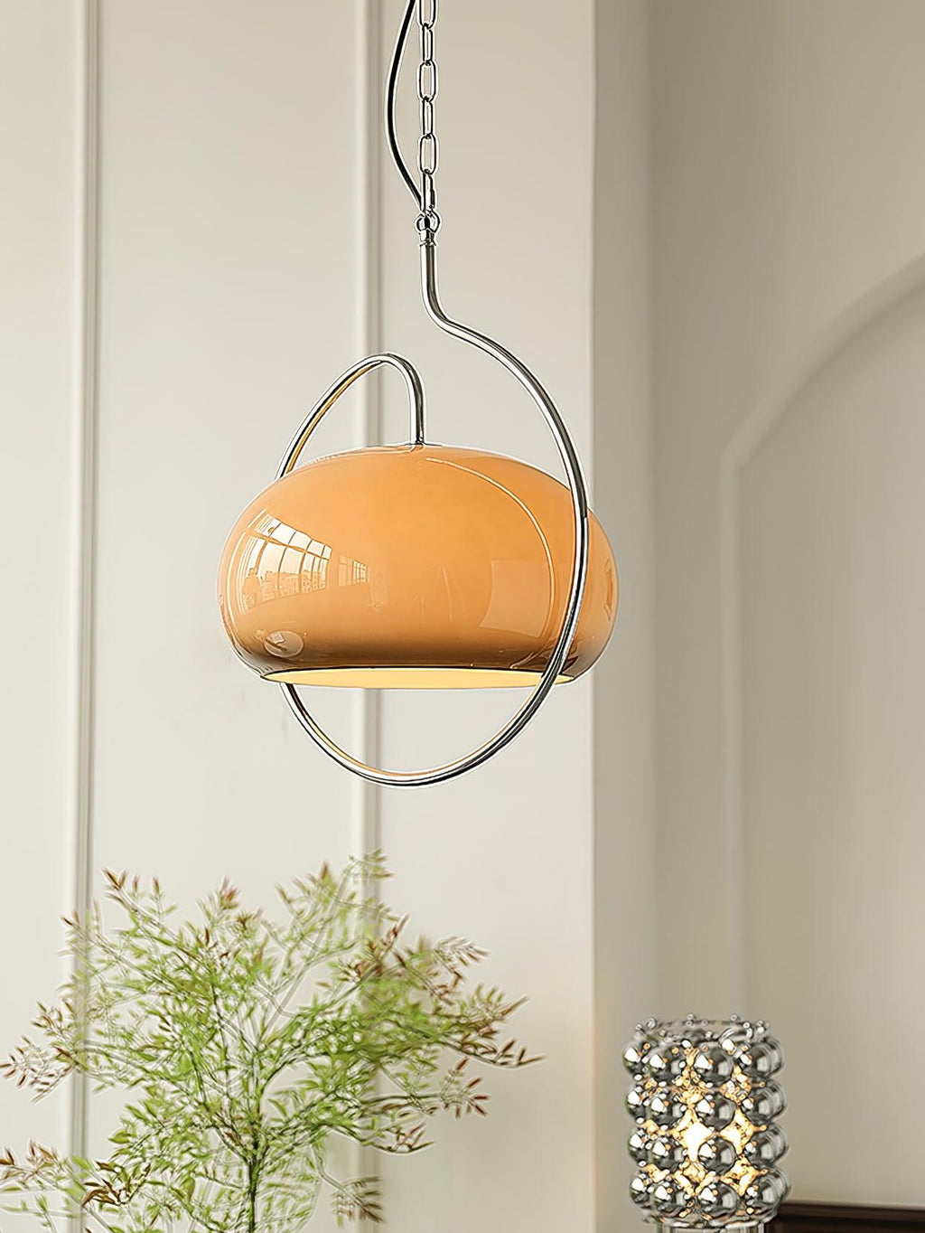 Celesticel Glass Retro Pendant Light