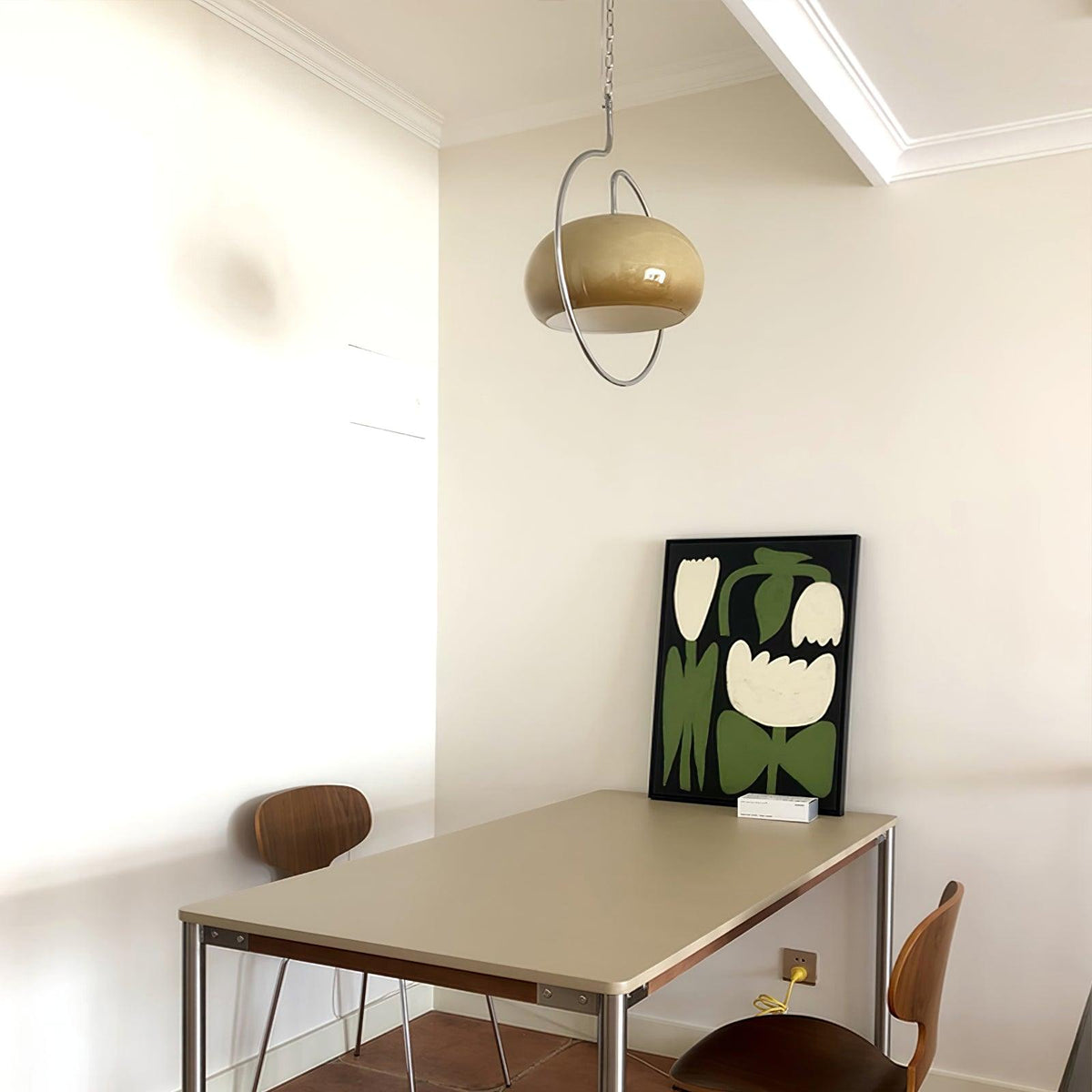 Celesticel Glass Retro Pendant Light