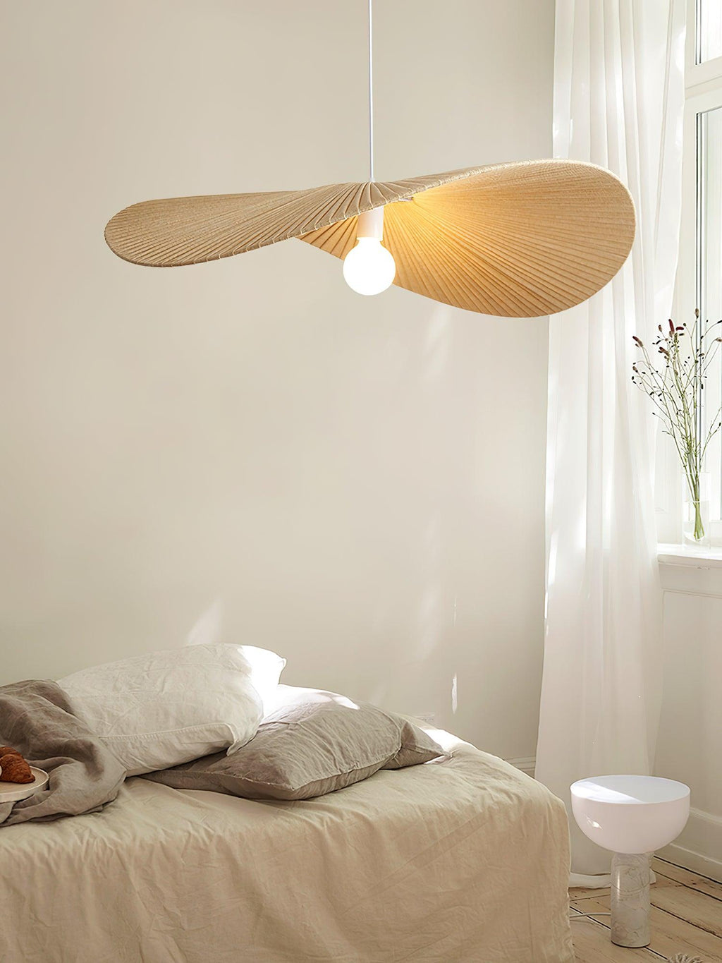 Lustra Pendant Lamp Wave Natural