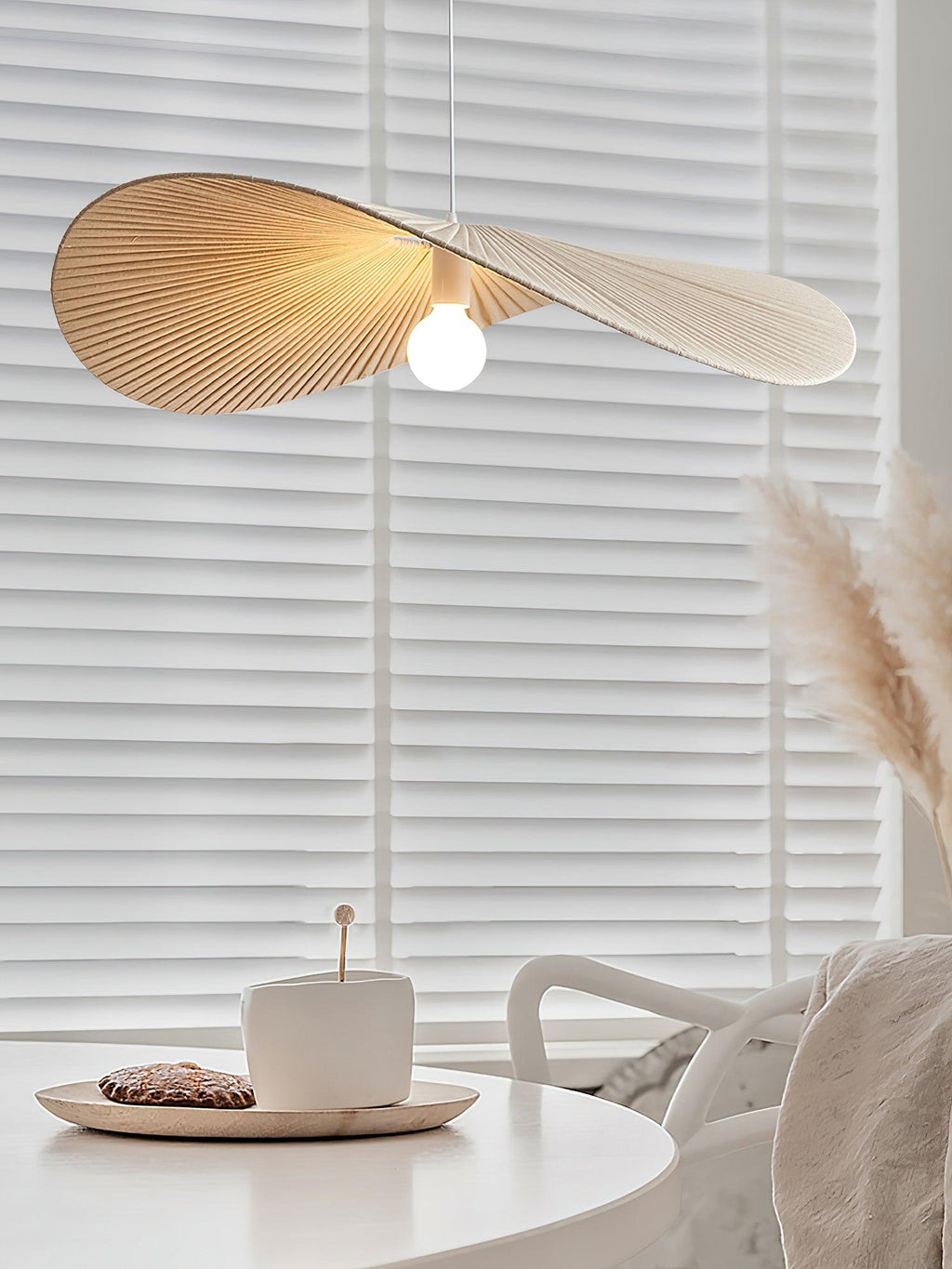 Lustra Pendant Lamp Wave Natural