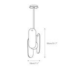 Cevynarae Modern Minimalist Marble Glass Pendant Lamp