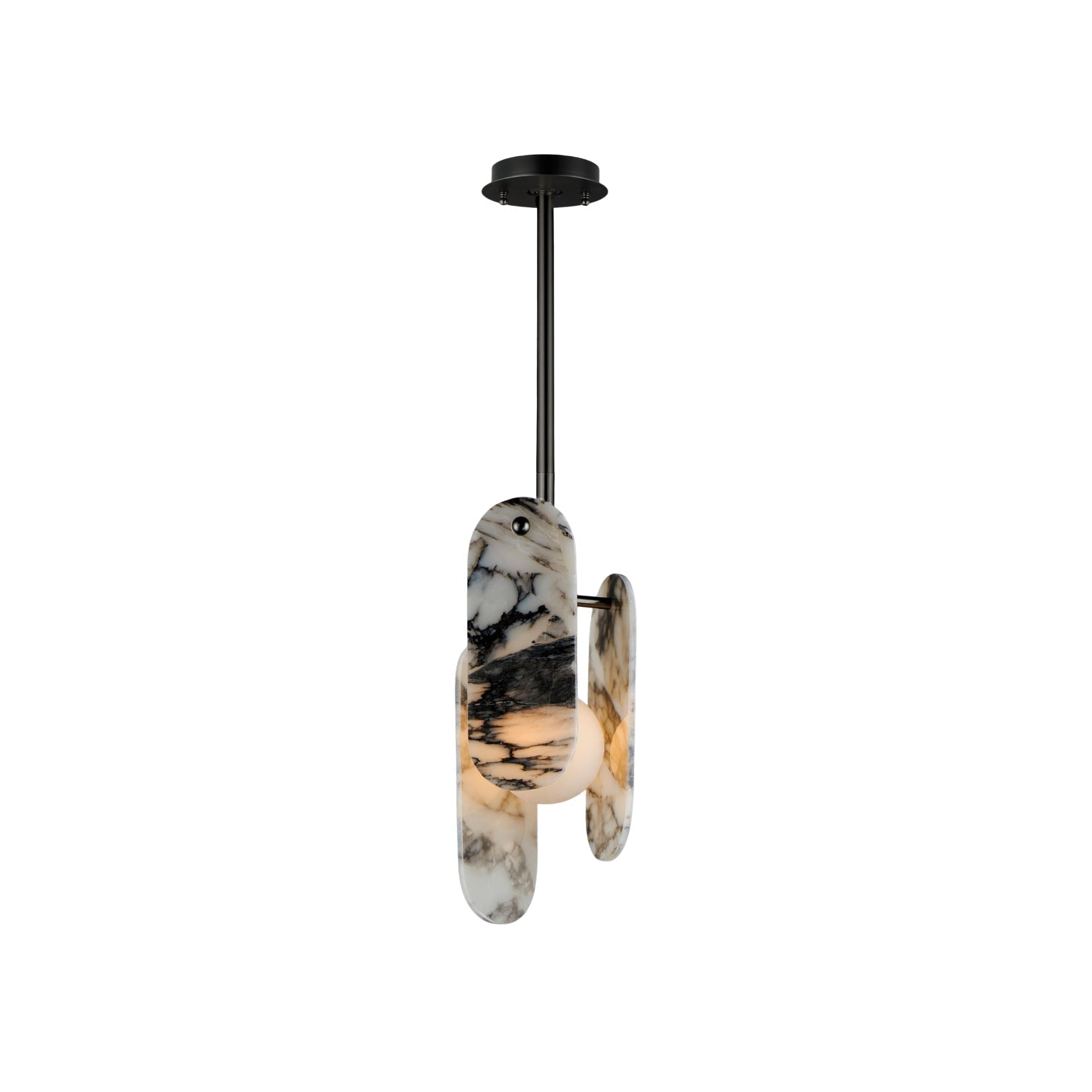Cevynarae Modern Minimalist Marble Glass Pendant Lamp
