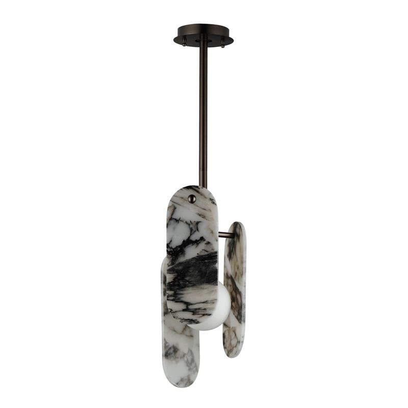 Cevynarae Modern Minimalist Marble Glass Pendant Lamp
