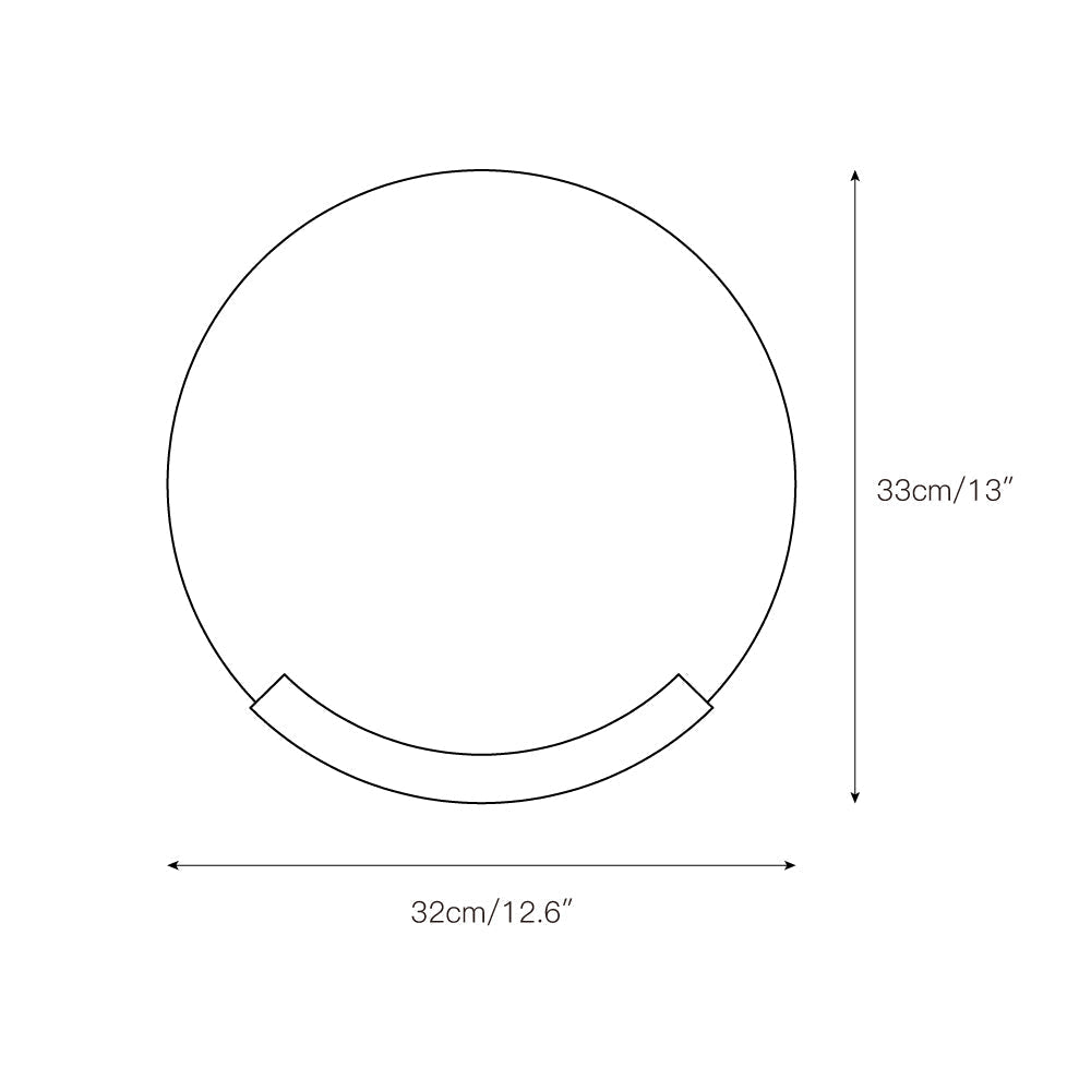 Avsolisra Modern Minimalist Round Alabaster Wall Lamp