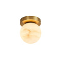 Cedoria Modern Minimalist Alabaster Ceiling Light