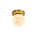 Cedoria Modern Minimalist Alabaster Ceiling Light