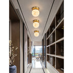 Cedoria Modern Minimalist Alabaster Ceiling Light
