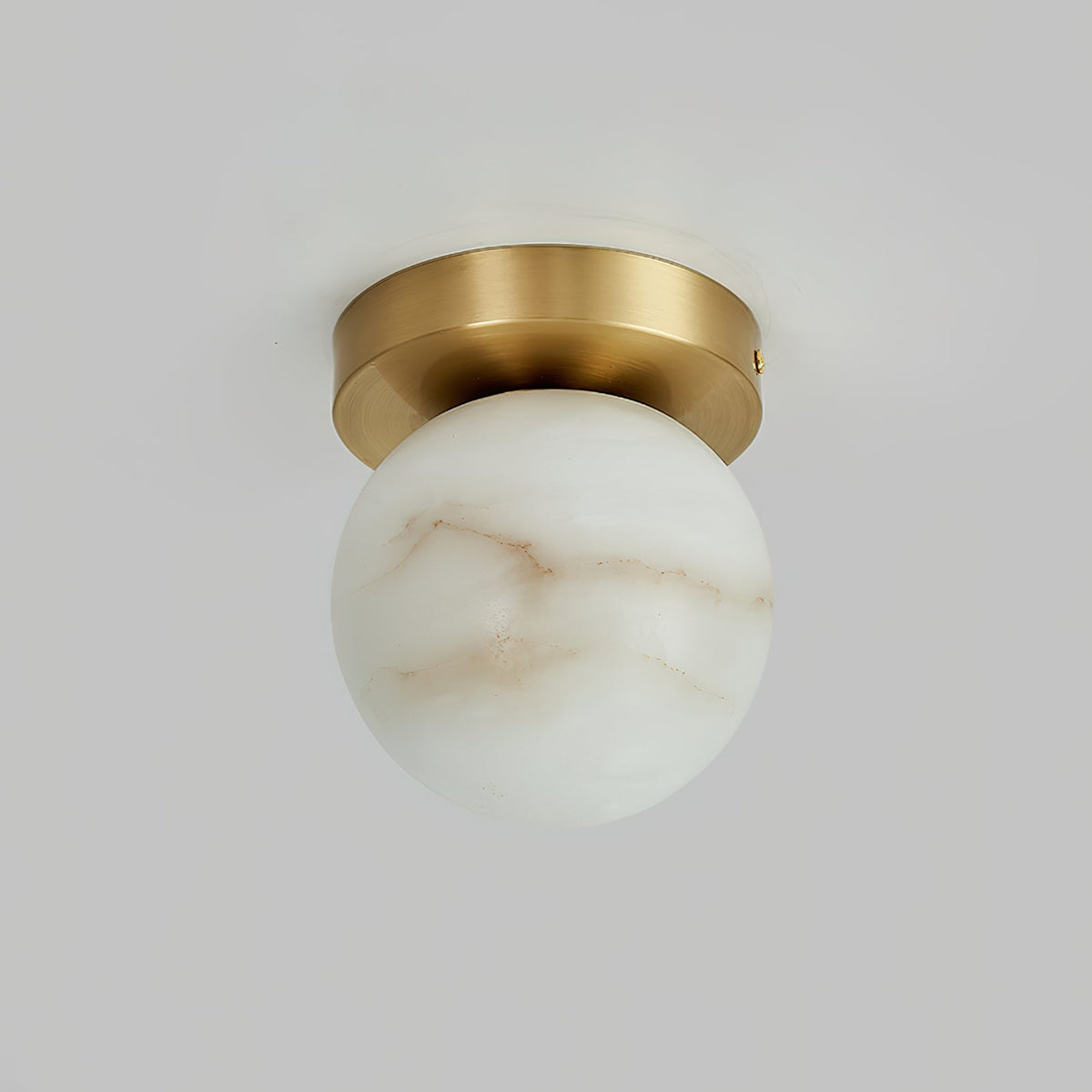 Cedoria Modern Minimalist Alabaster Ceiling Light