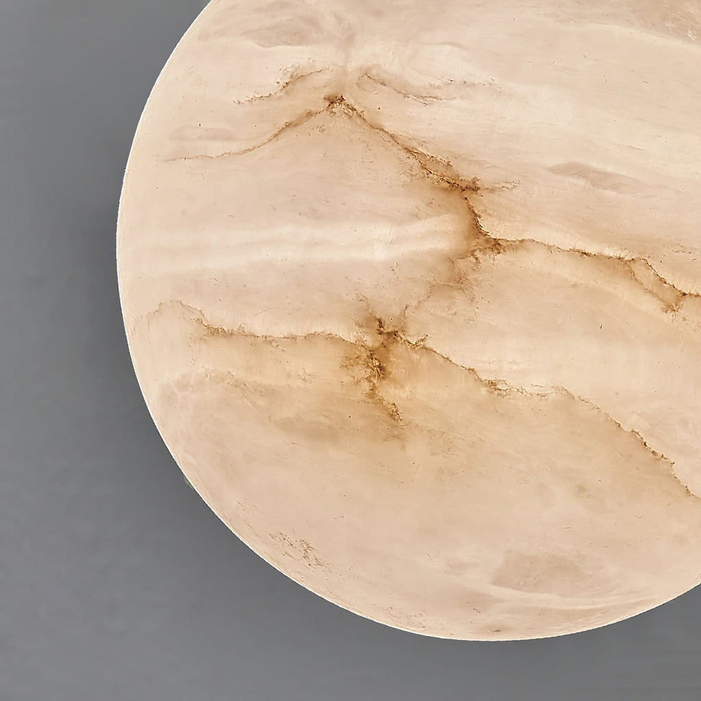 Cedoria Modern Minimalist Alabaster Ceiling Light