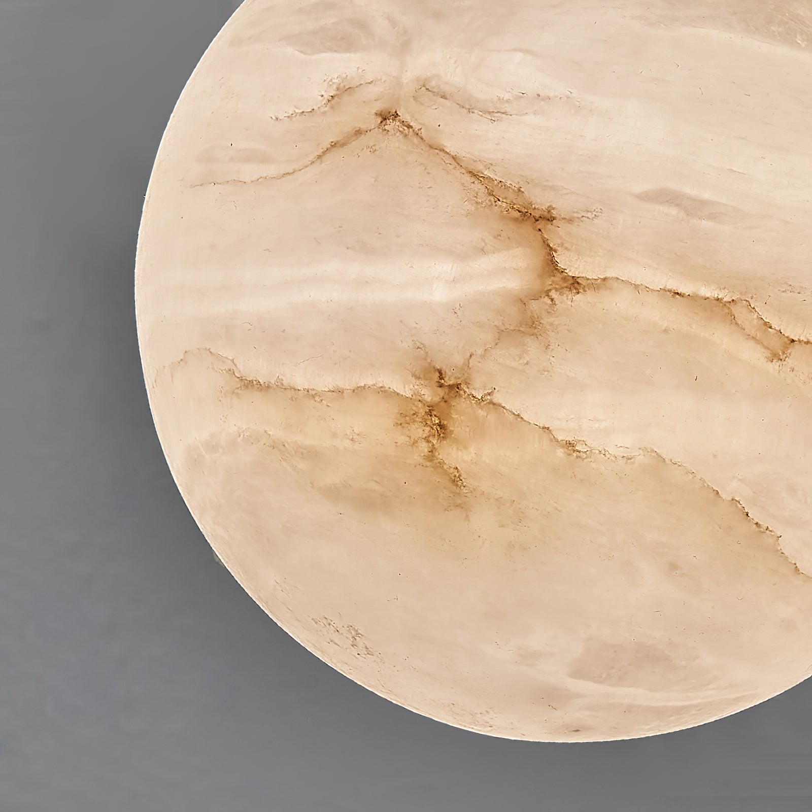 Cedoria Modern Minimalist Alabaster Ceiling Light