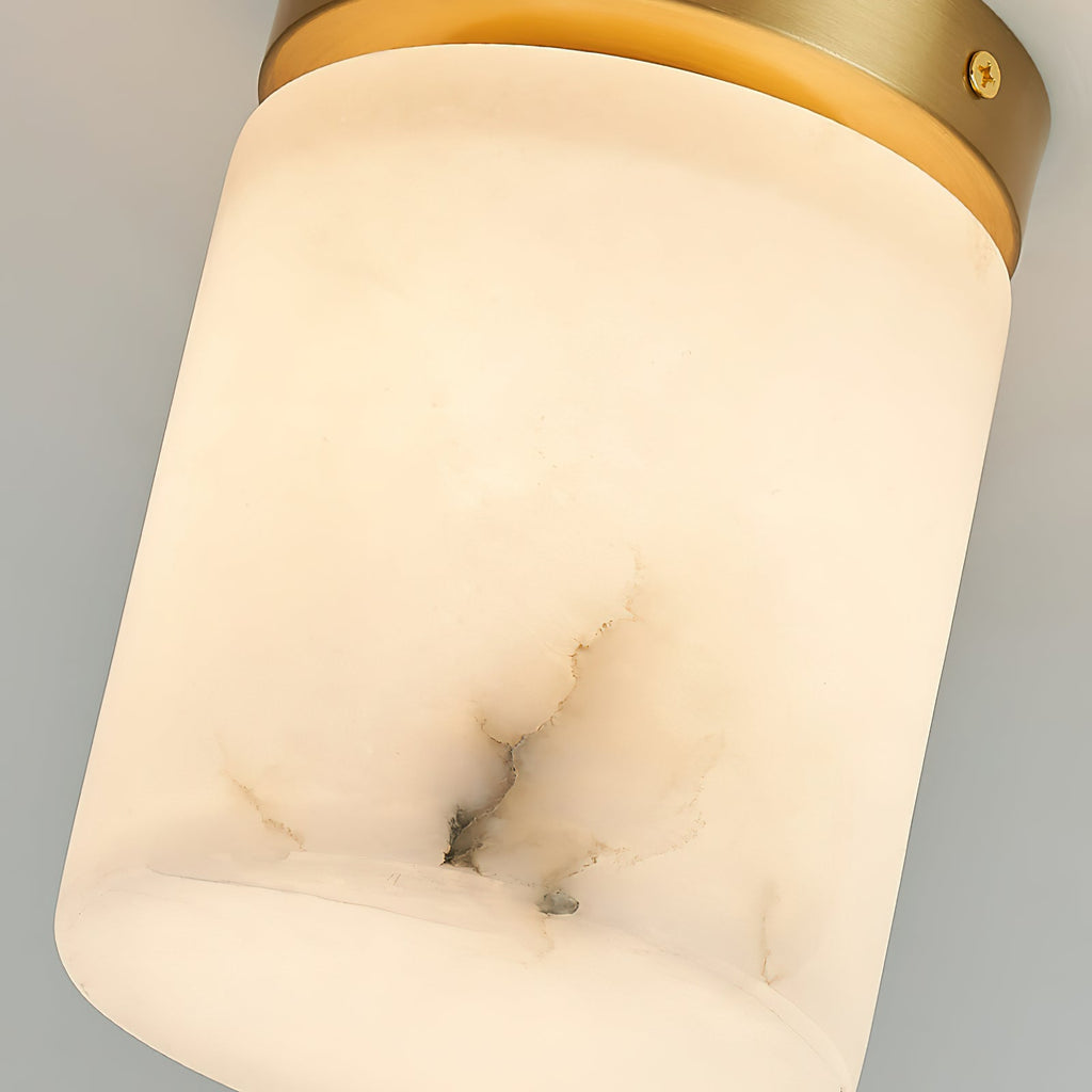 Cedoria Modern Minimalist Alabaster Ceiling Light