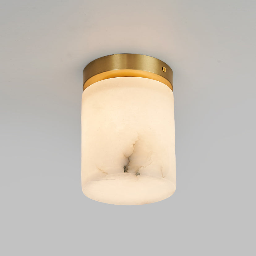 Cedoria Modern Minimalist Alabaster Ceiling Light