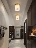 Cedoria Modern Minimalist Alabaster Ceiling Light