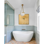 Dione Minimalist Alabaster Pendant Light