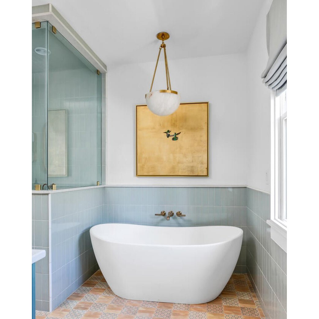 Dione Minimalist Alabaster Pendant Light