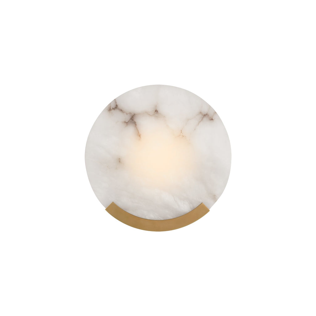 Avsolisra Modern Minimalist Round Alabaster Wall Lamp