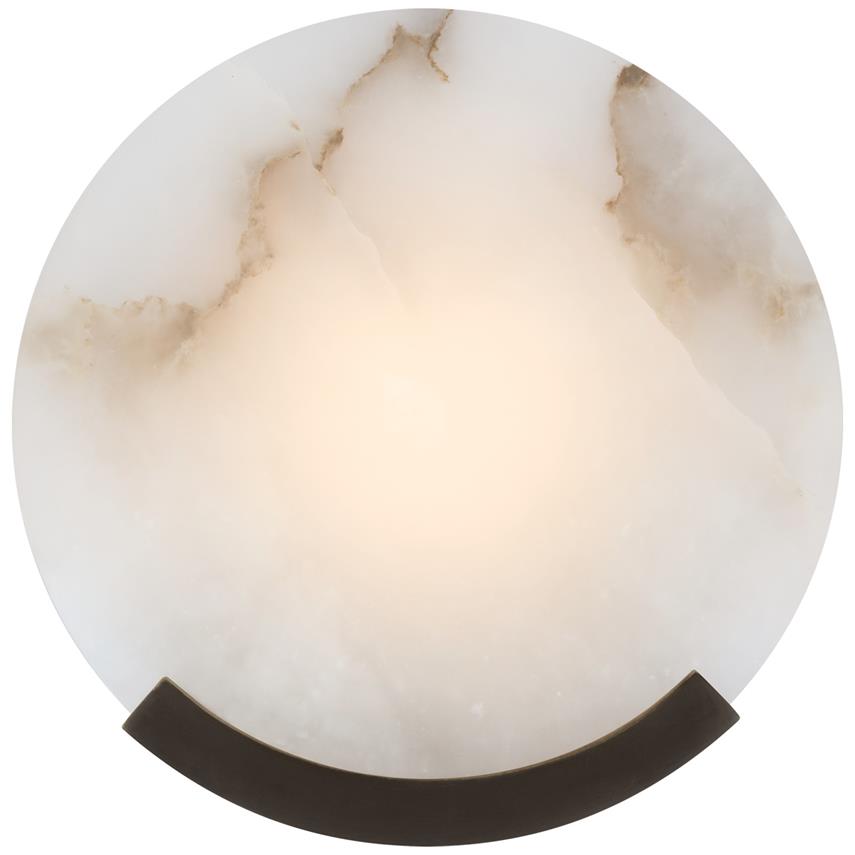 Avsolisra Modern Minimalist Round Alabaster Wall Lamp