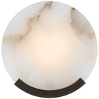 Avsolisra Modern Minimalist Round Alabaster Wall Lamp