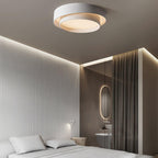 Lustra Ceiling Light Double Layers Modern Cylinder