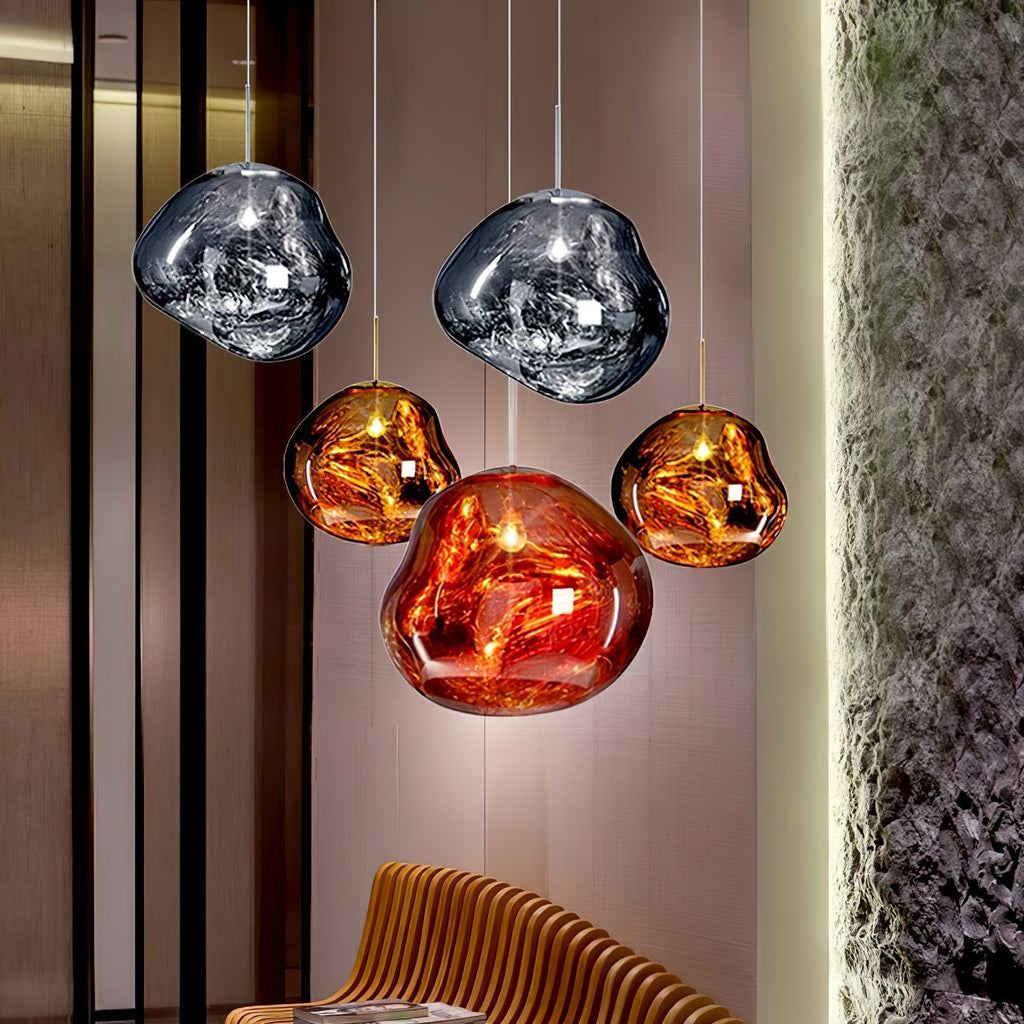 Solara Pendant Lamp Irregular Cluster Sculptural
