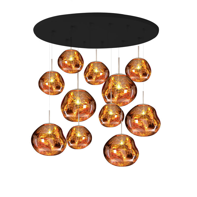 Solara Pendant Lamp Irregular Cluster Sculptural