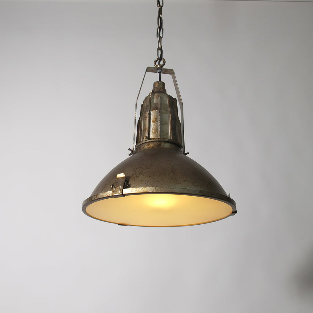 Coshae Vintage Industrial Glass Pendant Light