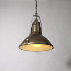 Coshae Vintage Industrial Glass Pendant Light